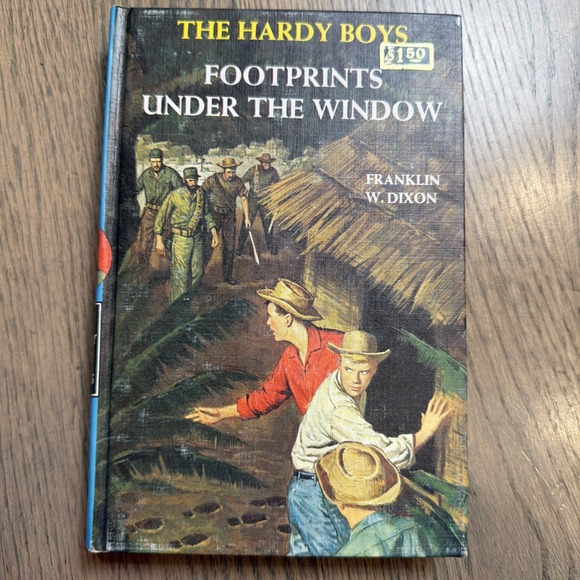 The Unbranded Brand Other - The Hardy Boys #12 - Footprints Under the Window  Mystery Franklin W Dixon HC